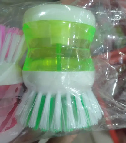 Soap Dispensing Dish Scrubber Brush