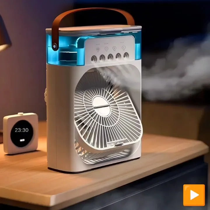 Portable Air Cooler Fan with RGB Lights