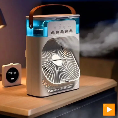 Portable Air Cooler Fan with RGB Lights